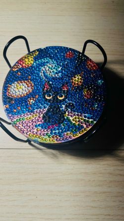 Decorative Beaded Coasters