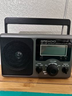 Portable Shortwave Radio with AM-FM.