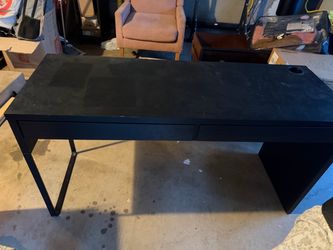 IKEA MICKE desk, black-brown, 55