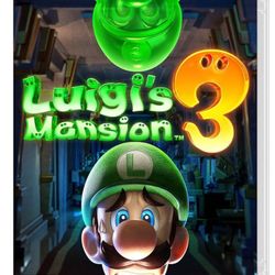 NEW! Luigi’s Mansion 3 (Nintendo Switch)