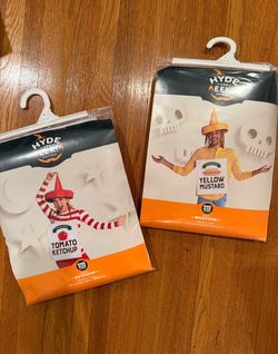 Ketchup & Mustard Halloween Costume Set