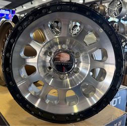 Method Mr 315 Machine / Black Lip 17x8.5 6x139.7 +25 Offset Wheels ( Set of 4 ) 🔥🔥🔥