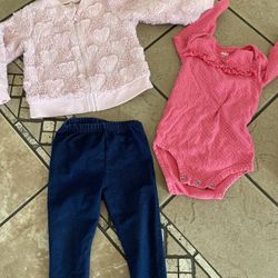 Outfit For A Girl Size 18months $3