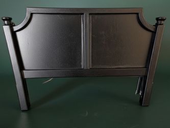 Black king size headboard 76x56