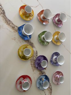 Beautiful German tea set 24 piece