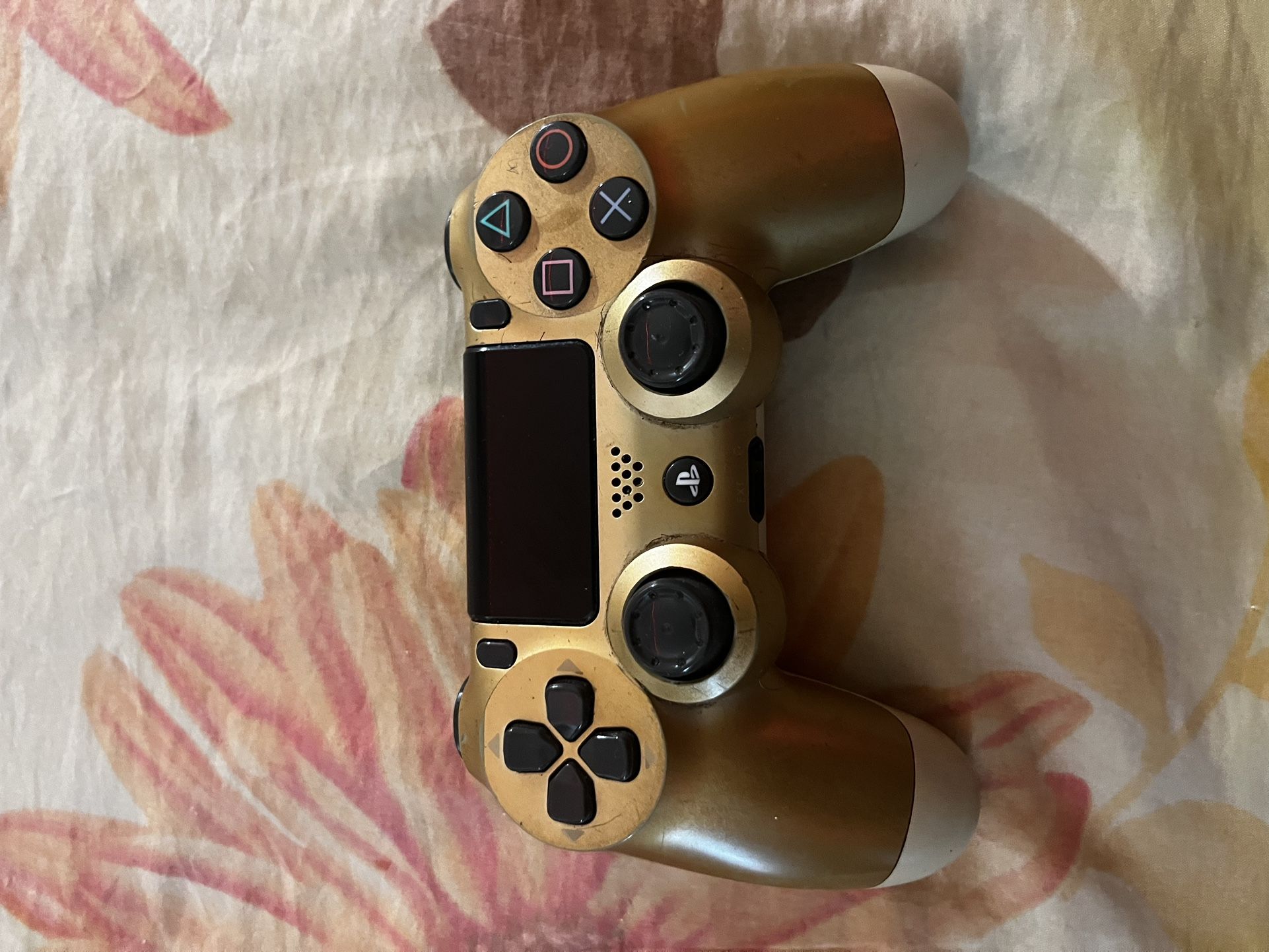 Gold PlayStation Controller