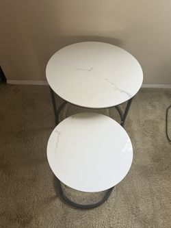 Marble Nesting Table set