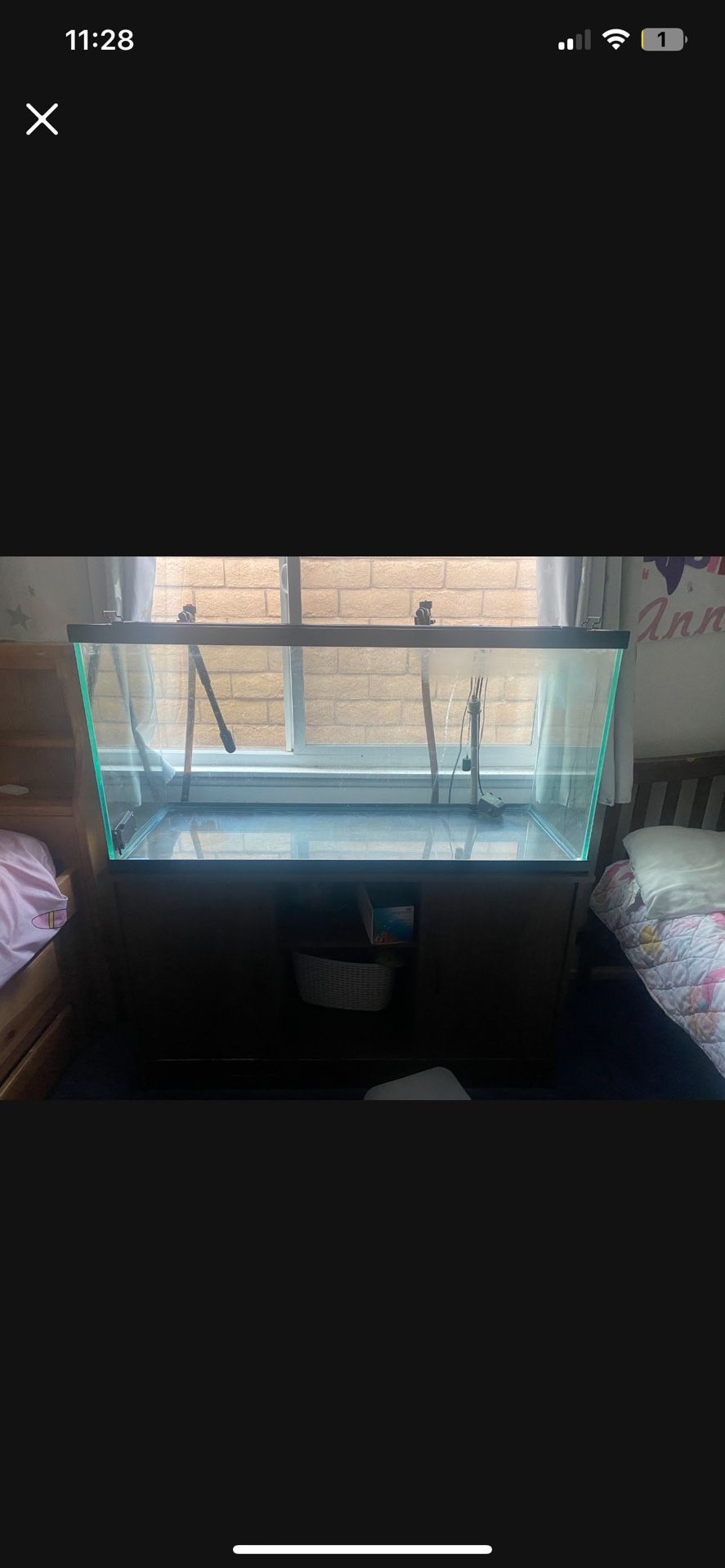 80 Gal Fish Tank With Stand.