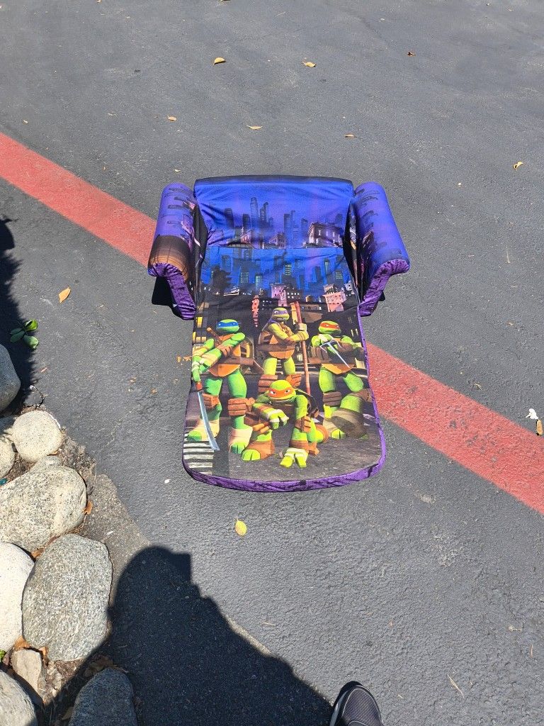 Ninja Turtles Fold Out Couch For Kids