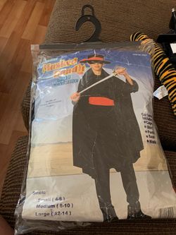 Masked bandit costume