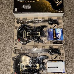 GUITAR HERO LIVE SUPREME PARTY EDITION VIDEO GAME SONY PLAYSTATION 4 5 PS4 PS5