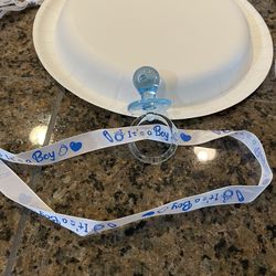 Baby Shower  Pacifier Necklaces