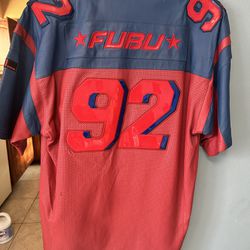 1 Of 1 All Leather Vintage Fubu Jersey 