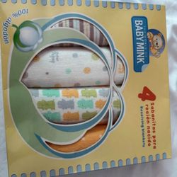 4 Sabanitas Para Bebé. 100% Algodón