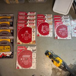 NEW Diablo + DeWalt FlexVolt Saw Blade Lot — 15 Blades — Contractor Bundle