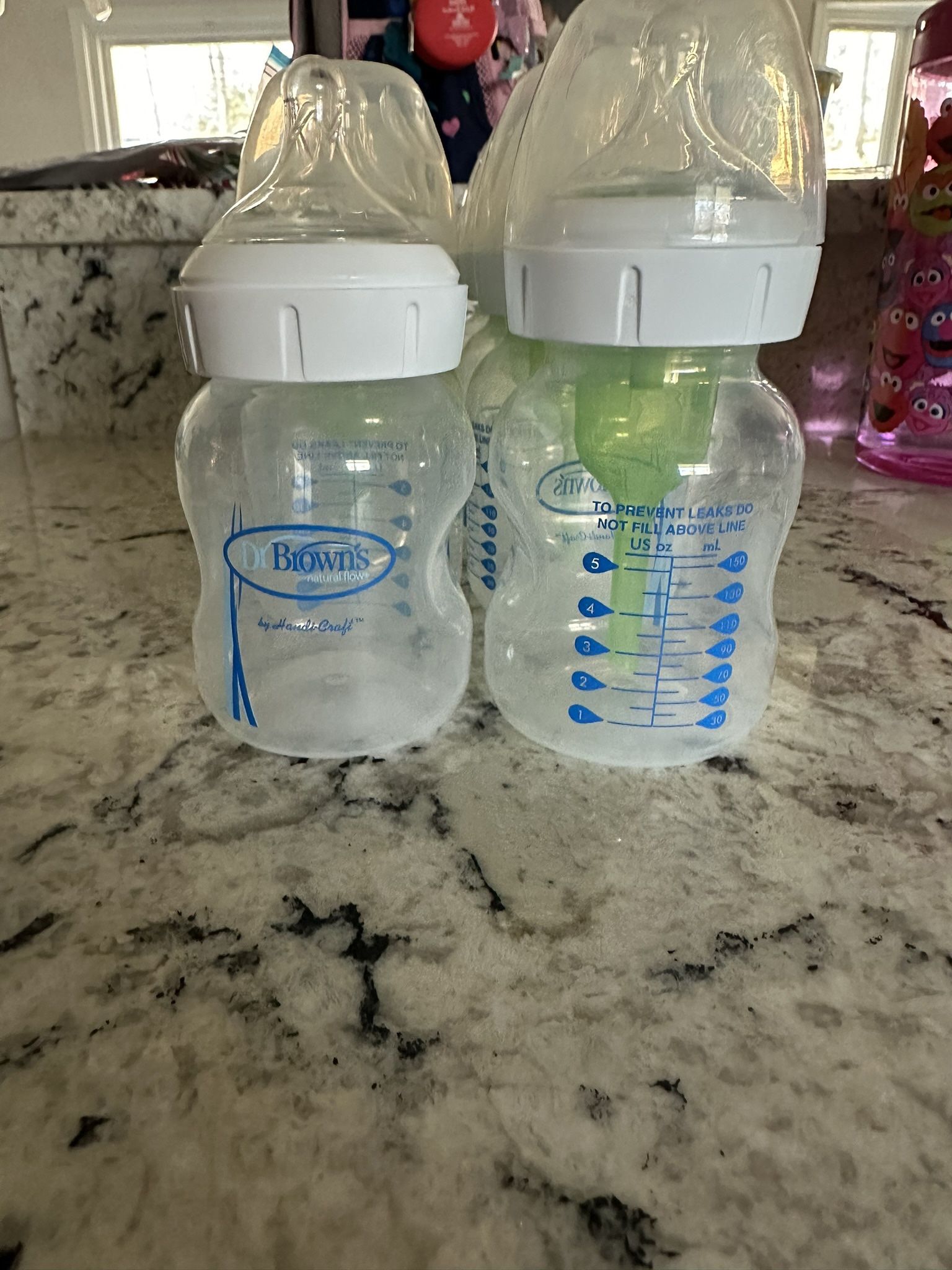Dr. Brown 5oz Wide Neck Anti Colic Bottles