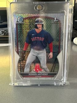 Roman Anthony 1st Bowman Chrome Mojo Refractor Red Sox 🔥 Top Prospect