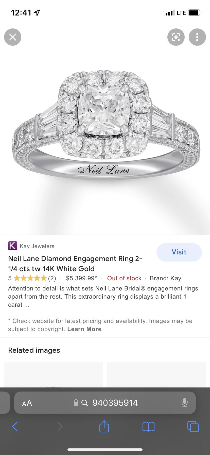 Engagement Ring!