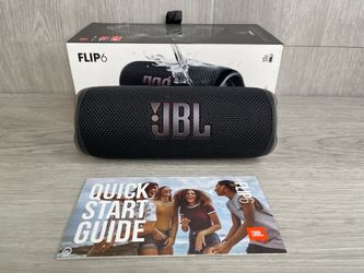 Jbl Flip 6 Waterproof Portable Bluetooth Speaker Black (A1D031836)