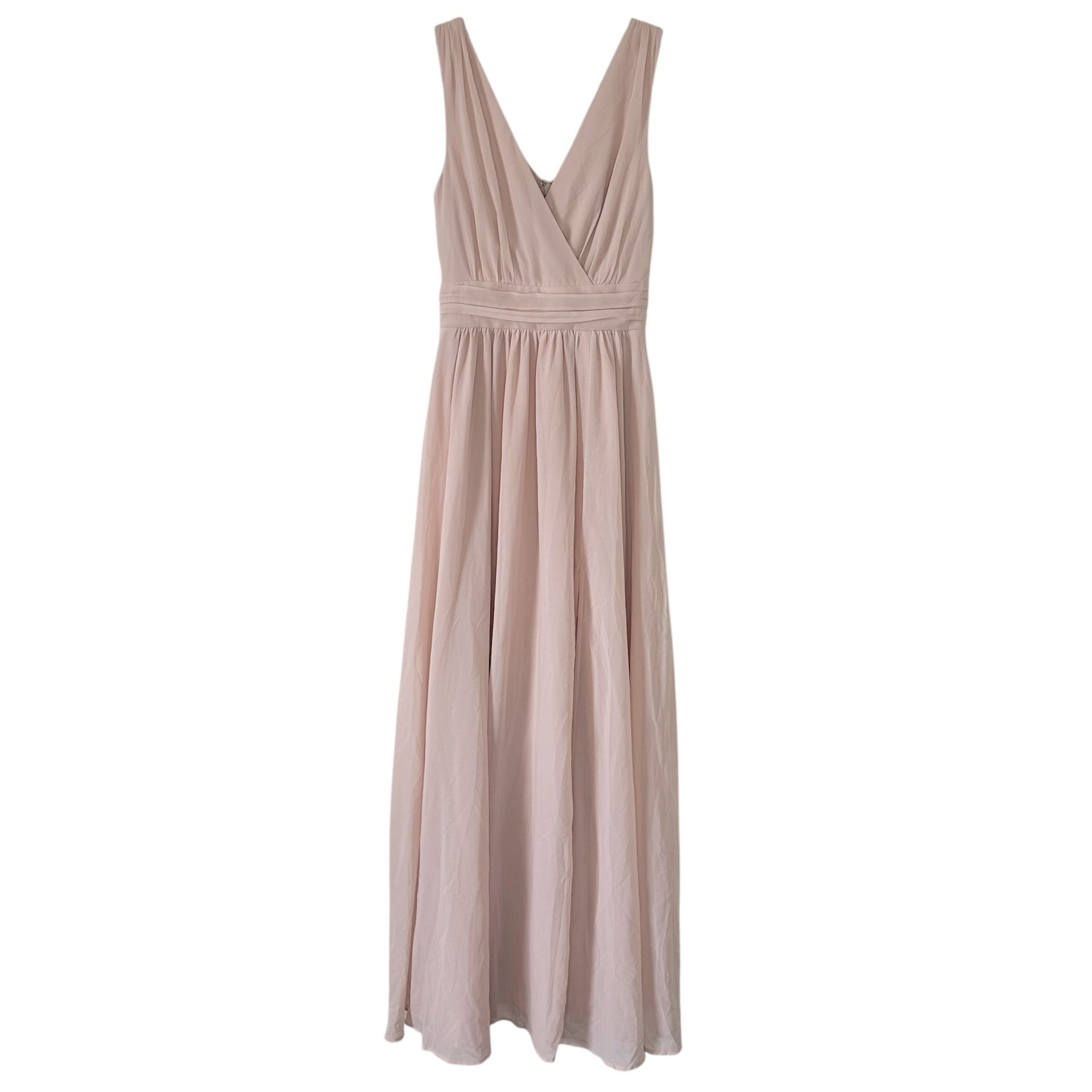 Lulus Blush Pink Maxi Dress Xs