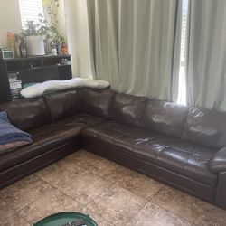 Brown Sectional Couch