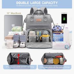 Diaper Bag with Changing Station - NEW