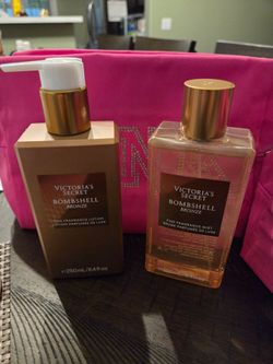 Victoria's Secret Bombshell Bronze Lotion & Mist Set
