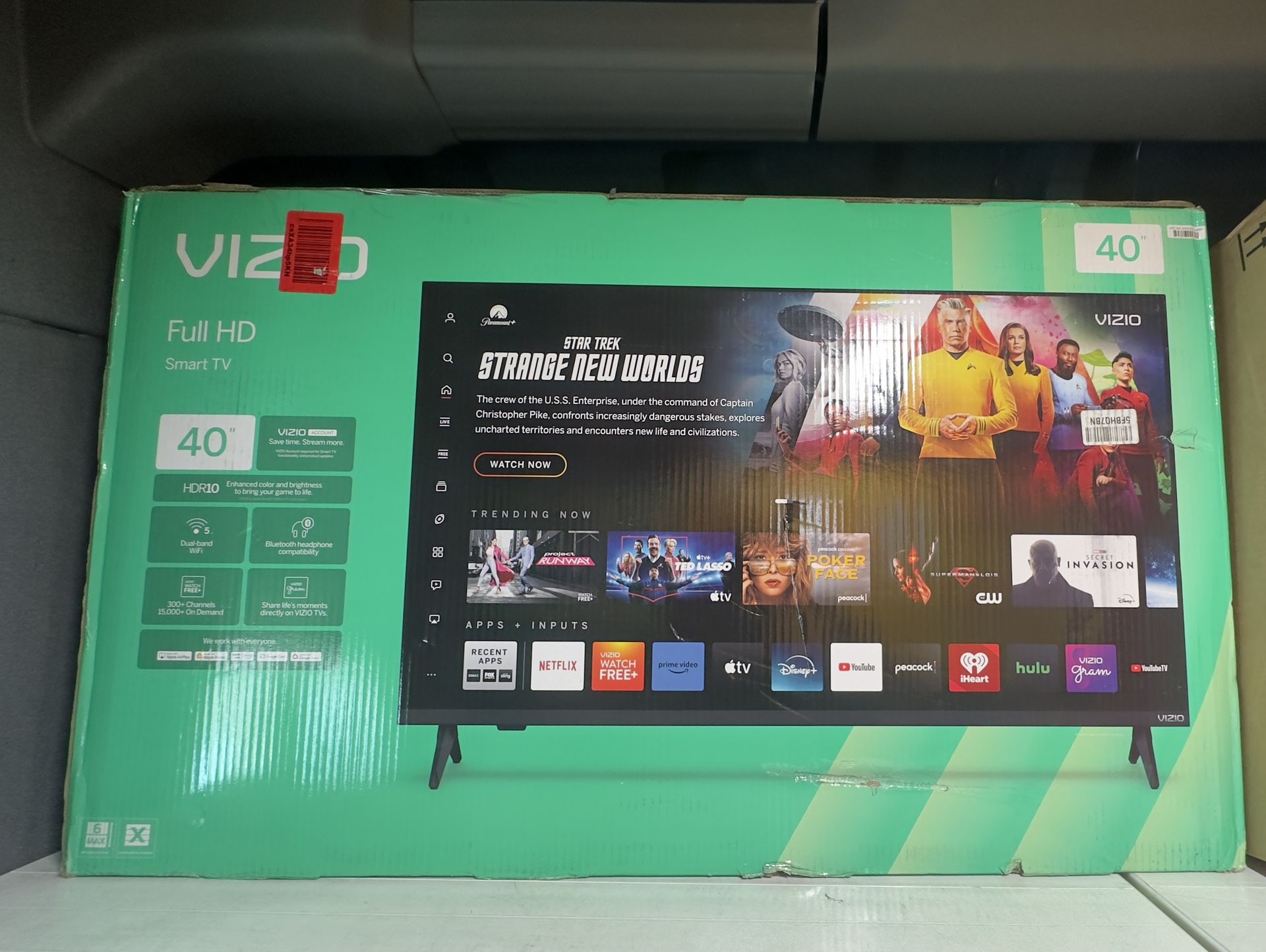 Vizio 40” Smart TV - Brand New in Box - Never Opened