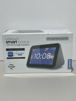 NEW Lenovo Smart Clock with Google Assistant