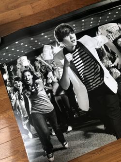 Rare Justin Bieber 2010 MTV Video Music Awards Poster 