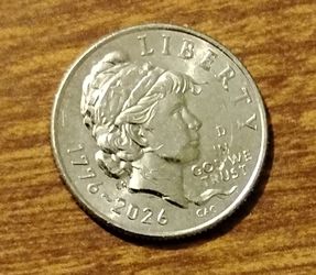 2026 US Commemorative Dime 1776–2026 Liberty D Mint