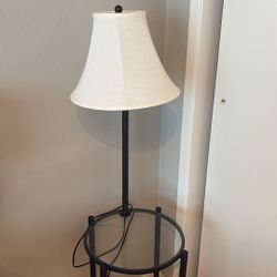 Nightstand Built In Lamp