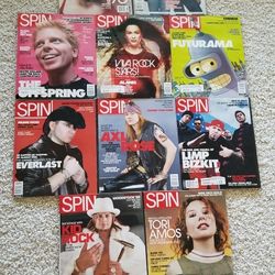 $15 Spin Mags 1999 (10 of them..)