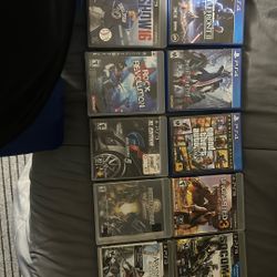 Ps4 And Ps3 Games(read Description) 