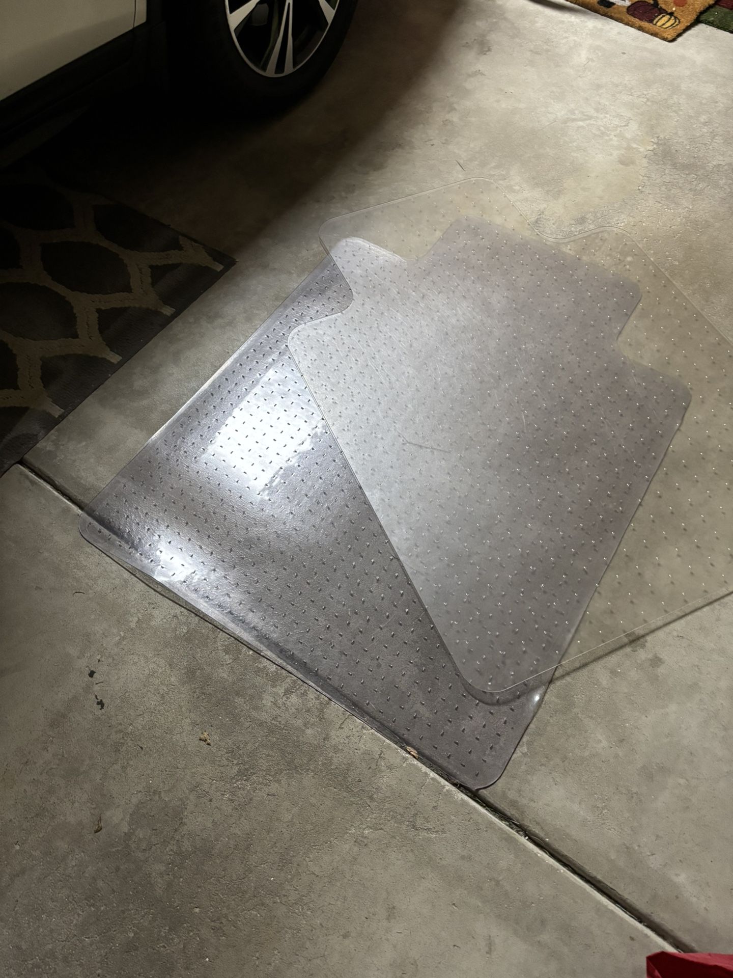 2 Heavy Duty Carpet Protector/Slide For Rolling Over On A Chair