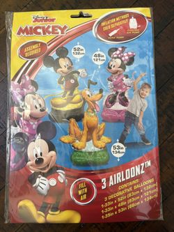 Disney Junior, Mickey and friends AirLoonz balloons