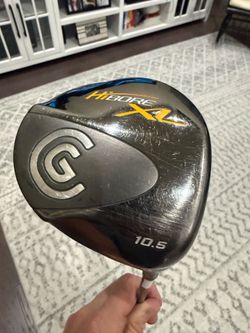 CLEVELAND GOLF HiBore XL 10.5° DRIVER Fujikura Stiff Shaft NEW GRIP