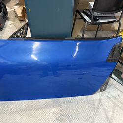 MINT !!! 09-20 NISSAN 370Z COUPE LEFT DRIVER SIDE DOOR SHELL  ASSEMBLY BLUE RAE