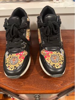 Aldo Tiger Wedge Sneakers - Khloe Platform  size 8