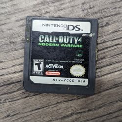 Nostalgic Nintendo DS Game: Call Of Duty 4 Modern Warfare 