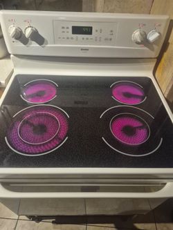 Kenmore electric stove color beige