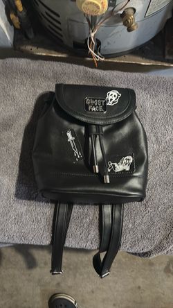 Ghost face backpack purse