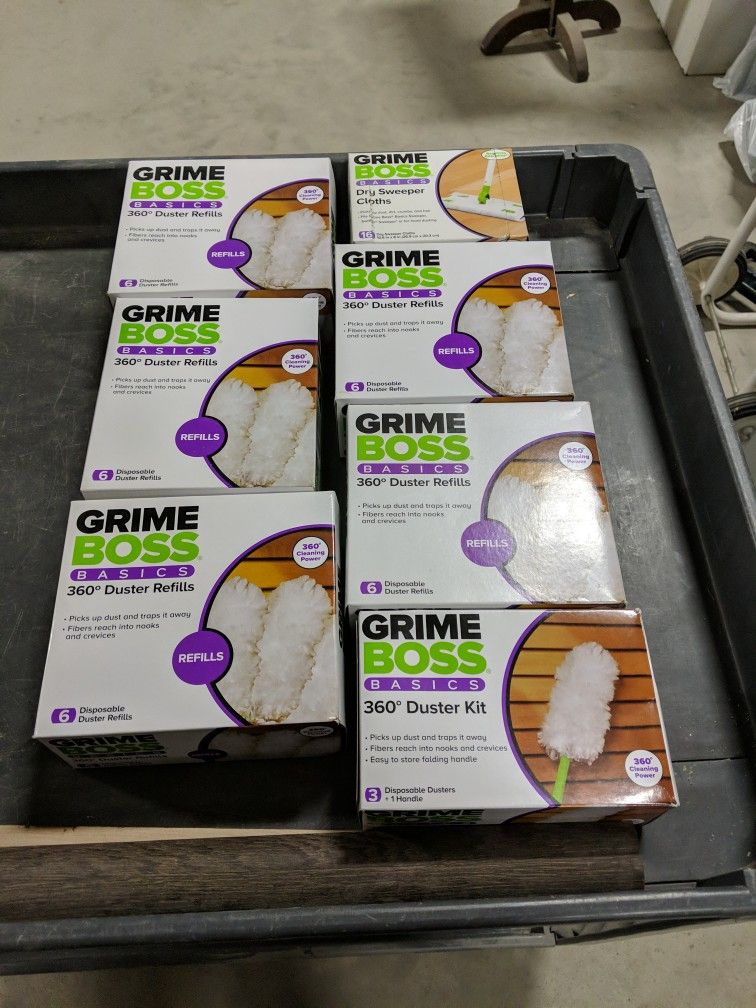 Grime BOSS dusters