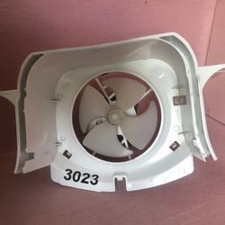 Whirlpool Refrigerator Evaporator Fan in Shroud  Part# 2169142 W10128551 13057901