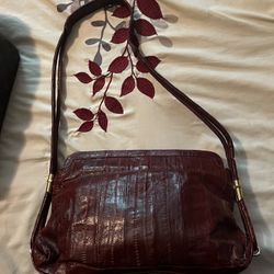 Vintage Eel Skin Handbag