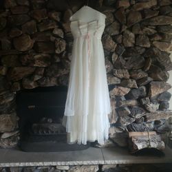 Strapless Prom Dress