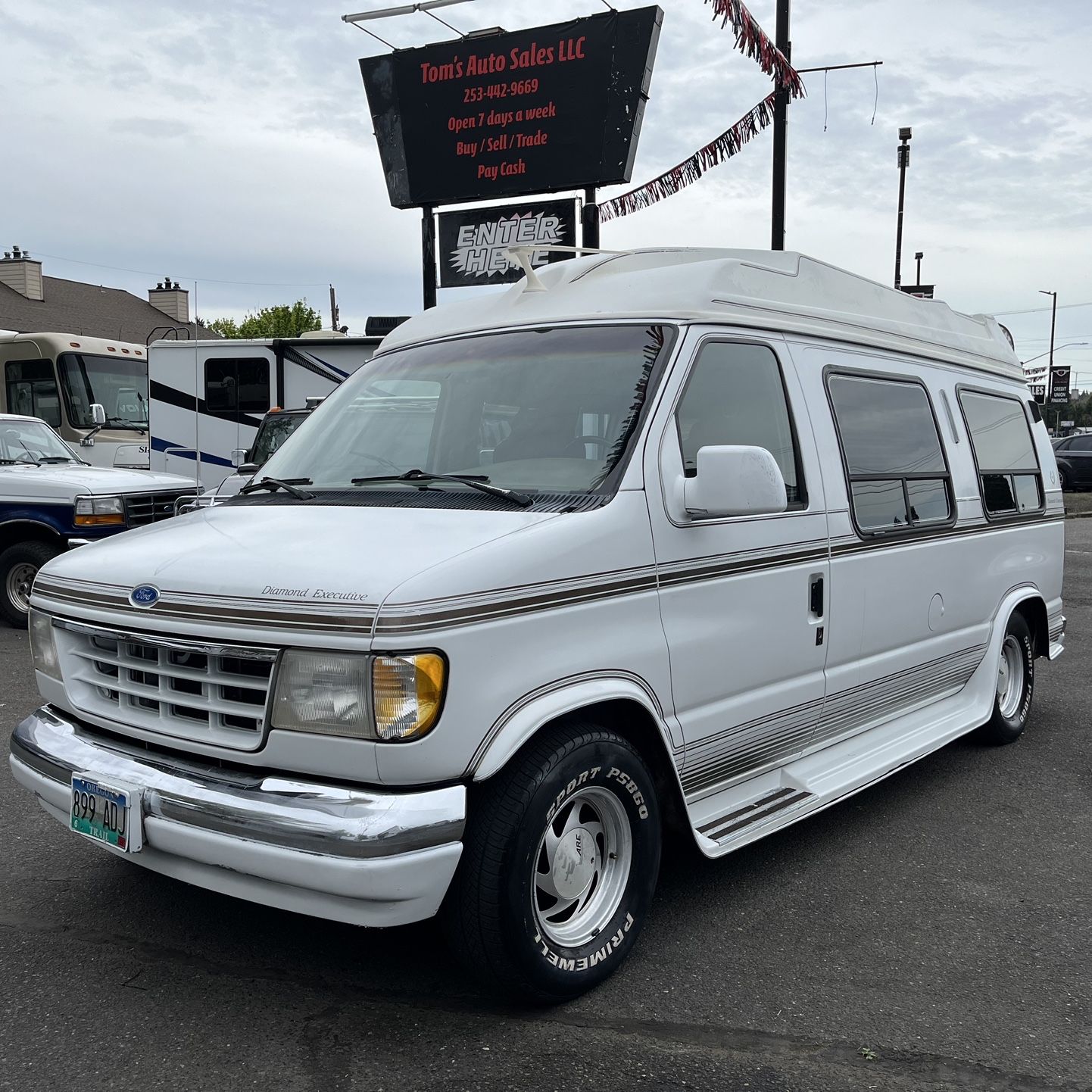 1992 Ford 150 Diamond Executive Camper Van High Roof 86K