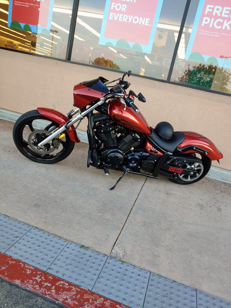 2011 Yamaha Stryker 1300cc Título Limpio Placas Al Corriente