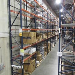 24’ Teardrop Pallet Racks Warehouse Industrial Shelving 