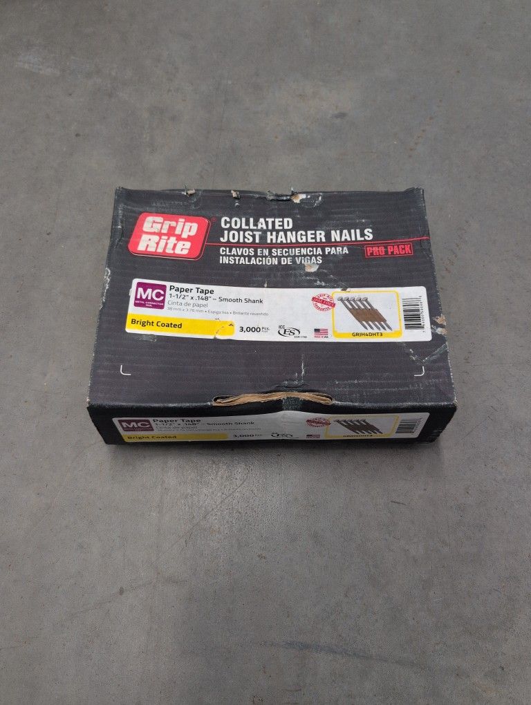 Collated Joist Hanger Nails